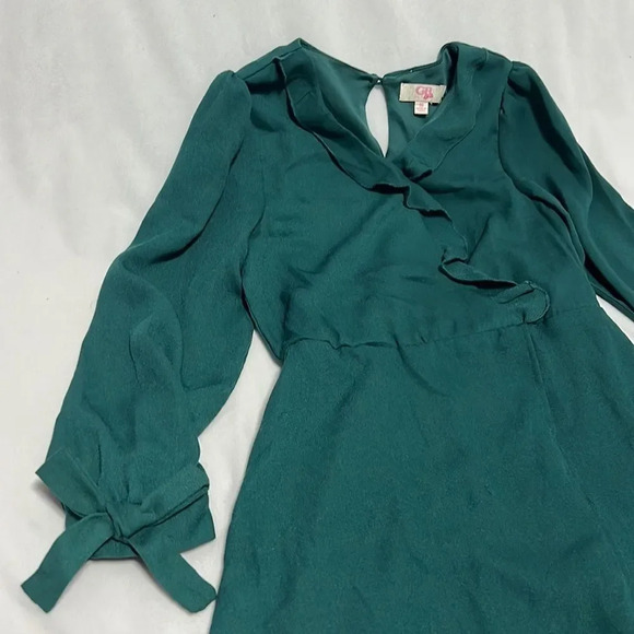 GIANNI BINI girls || Green Dress size M - Picture 3 of 7
